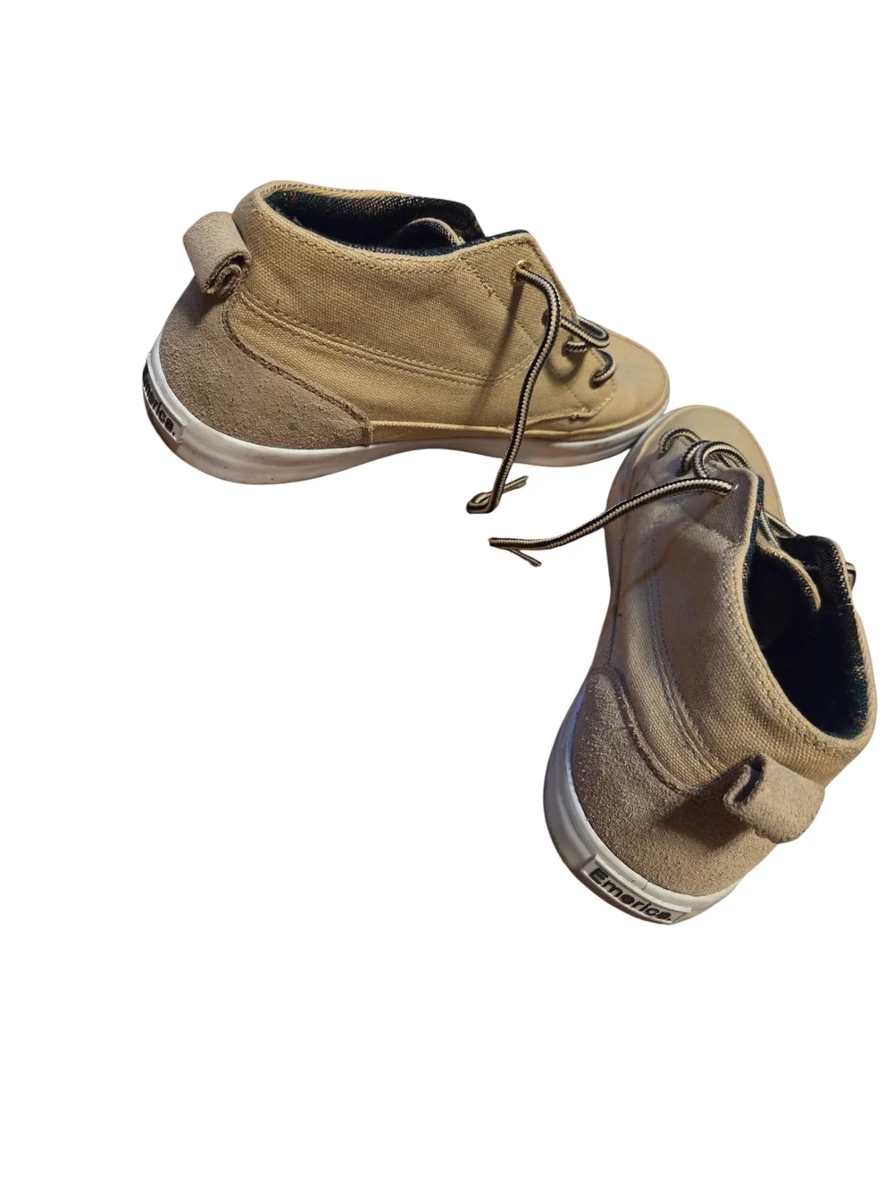Emerica Tan Canvas Chukka Boots